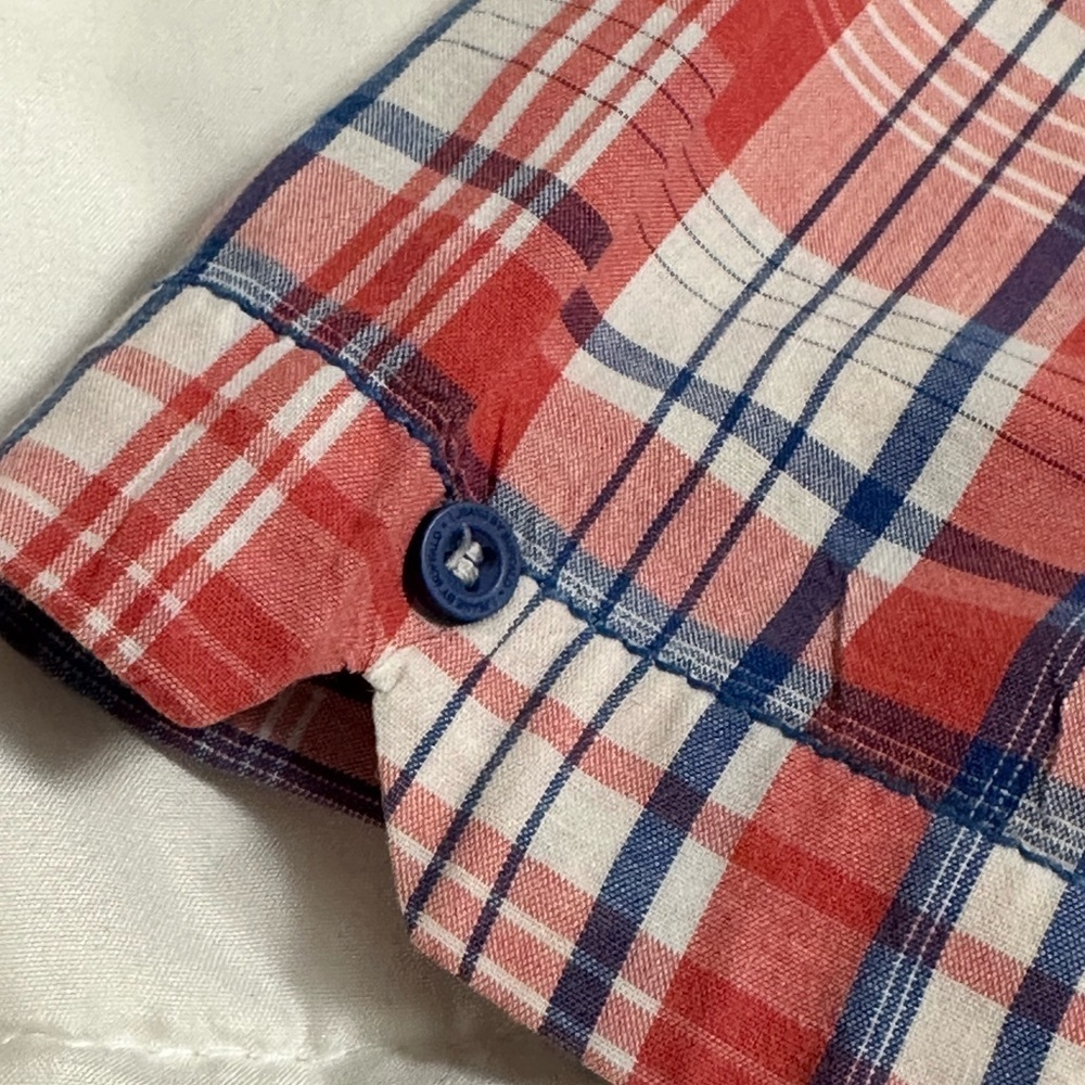 i jeans by Buffalo Plaid Casual Button Down Shirt SZ 3X Price Firm - Picture 7 of 12